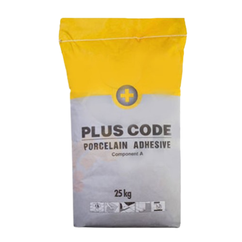 چسب کاشی پودری پرسلان پلاس کد (PORCELAIN TILE POWDER PLUS CODE)