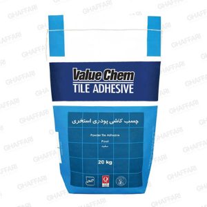 چسب کاشی پودری استخری ولیوکم (POOL TILE POWDER VALUE CHEM)